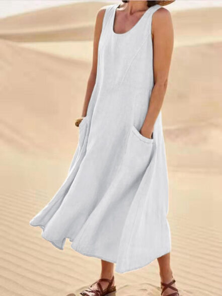 Robe Blanche Bohème | Nouveautés 2026